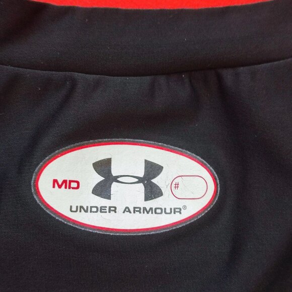 Under Armour Heatgear short sleeve athletic shirt black men's size MD - Picture 4 of 5
